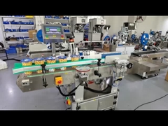 ガラスプラスチック丸い水瓶のためのラベル器の周りを包む自動缶ボトル